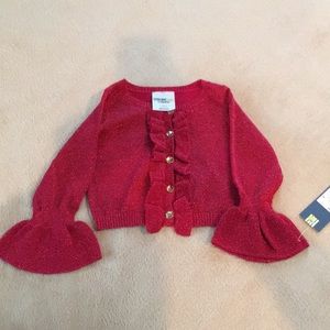 Nwt Christmas sweater with bell sleeves
